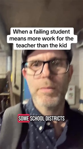 Teacher Misery on Instagram: "Yes we have to justify why a student fails and provide a packet of recovery work (that they never do) and guess what! They pass them anyway! 🎉 @theteachersloungelive"