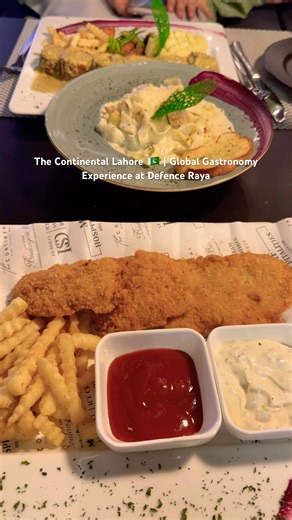 Global Cuisine in Lahore 🇵🇰 | The Continental Defence Raya Review #food #foryou #review #shorts