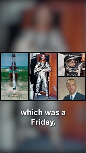 Alan Shepard: the first American man in #space