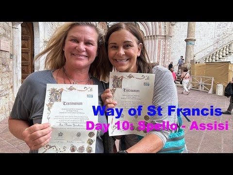 Day 10 | Way of St Francis | Via di Francesco | Spello to Assisi | Sept 27, 2024