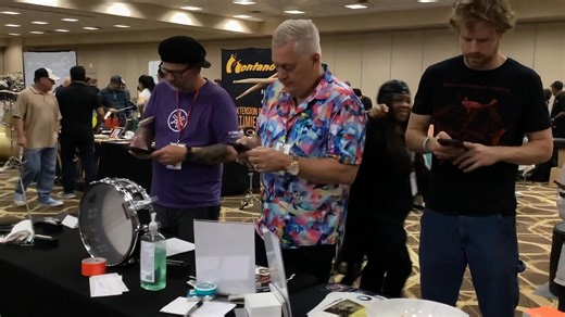 Hi everybody it’s Dan Shinder with Drum Talk TV here at the 2025 Las Vegas drum show with a samples of one of our music trivia games shows. We do these online twice a month with ten questions for each round and winners get prizes. Sign up to be part of it at www.DrumTalkTVBrilliance.com For more videos follow #DTTVLVDS Will be adding videos over the next few days and be doing some lives today. -with Las Vegas Drum Show | Drum Talk TV