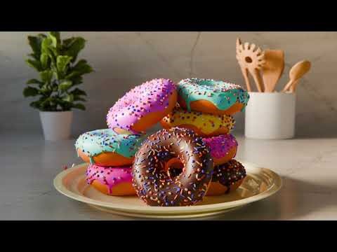 Delicious Donut 3D Animation | Blender Animation