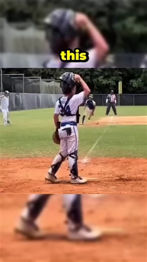 The catcher and the runner collided at home plate. 🤯 #baseball #baseballlife | Funny Baseball Memes
