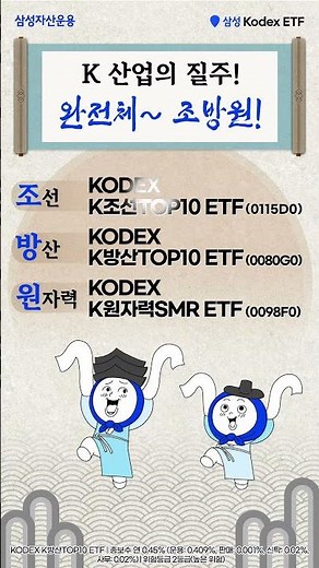 코스피 4000시대, 국장 투자는? 삼성이 만든 K-제조 완전체 ETF 3종!
