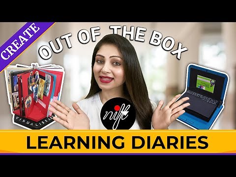 NIFT Topper's Learning Diaries | How to make CREATIVE, UNIQUE Learning Diaries | Get Highest MARKS
