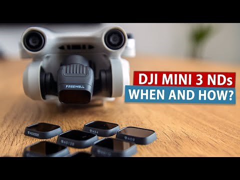 How and When to Use DJI Mini 3 Pro ND Filters