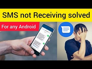 How to solve android phone not receiving text messages || How to fix android not receiving text sms