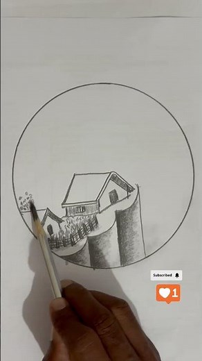 How to draw with a pencil 😊#drawingbeginners #pencildrawing #simpledrawing #art