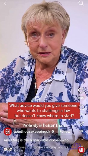 I live an hour up the road from where Ann Ming fought the law and won. Her daughter Julie Hogg was murdered in 1989. The man who murdered her was tried twice for her murder in 1991, but both juries failed to reach a verdict. Ann campaigned for 15 years to change the double jeopardy law, ensuring no one could walk free when there was evidence to prove the crime. This was an 800-year-old legislation that had never been challenged. Ann did this on her own. Amazing. Yet I'd never heard of her experi