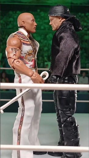 LEGENDS CLASH! The Rock & Undertaker WWE Figures at WM40! #wwefigures #wweelite #wwe
