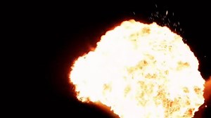 Fire Burn Explosion Effect for After Effects on Make a GIF