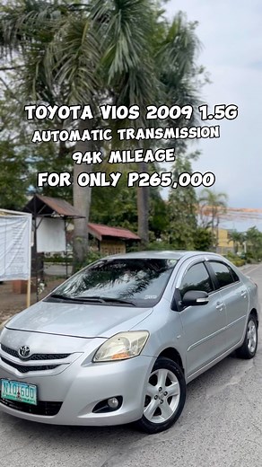 Toyota vios 2009 1.5G P265,000 lucky sharer lets gooo 🔥 #fypシ゚viralシ #fbreelsvideo #Toyota #Vios #FreshUnit #automatictransmission | M M Florencondia