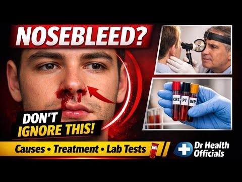 Nosebleeds(Epistaxis) Causes, Treatment&Lab Tests Required |Dr Health Officials