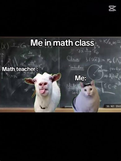 My math teacher