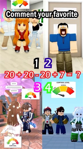 Cortisol Trend 📈🔥❤️ comment your favourite #roblox #robloxedit #youtubeshorts