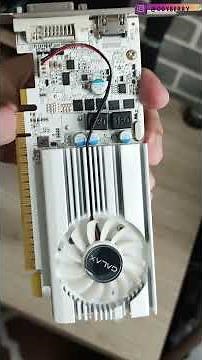 Stylish Low Profile! GT 1030 EXOC White 🤍 Cheap & Economical White VGA!