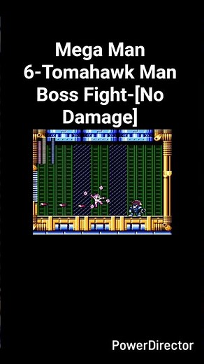 Mega Man 6-Tomahawk Man Boss Fight-[No Damage] #megaman #retrogaming #nodamage