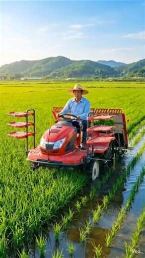 Modern Farming in Action | Rice Field Cultivation with Advanced Machinery
