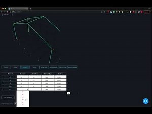 StandardSolver Frame3D online structural analysis tool reveal