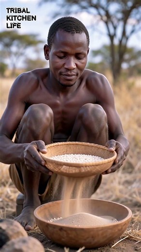 How the Hadzabe Turn Wild Seeds Into a Crunchy Cake 🔥