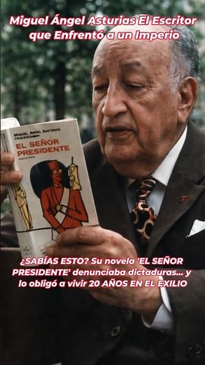 Miguel Ángel Asturias: The Writer Who Confronted an Empire #reels #shorts #history