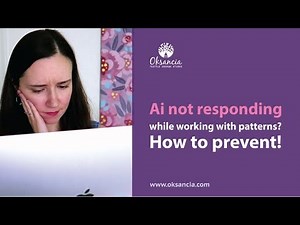 Adobe Illustrator not responding when working with vector patterns - how to prevent!