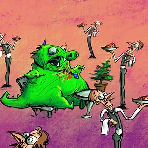 107 reactions | Touch up on your table manners ahead of Christmas with Adult Swim’s exclusive animation, created in Germany by Gerhard Wolf In the UK and Ireland? Stream Adult Swim on Channel 4: https://bit.ly/AdultSwimChannel4 Artist Credit: Gerhard Wolf (https://www.youtube.com/@shnitzeloyim) #adultswim #christmas #trex #dinosaur | Adult Swim UK & Europe | Facebook