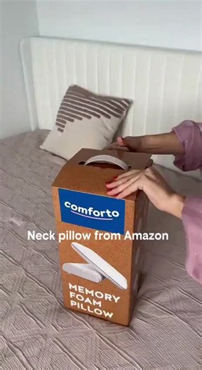 Warning: after this pillow, you won’t enjoy sleeping anywhere else Best quality orthopaedic pillows 👉Store: https://taplink.cc/comforto You can find in Amazon #memoryfoampillow #neckpillow #cervicalpillow #orthopedicpillow #bestpillow #neckpain #neckpainrelief #backpain #sleepbetter #bettersleep #sleepwell