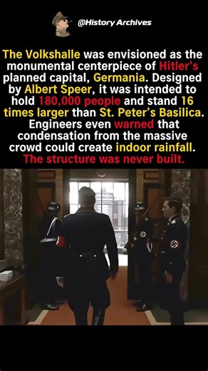 Hitler’s Massive Dome That Was Never Built!