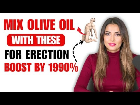 Men Over 50: Mix Olive Oil With THIS Before Bed for a Testosterone Explosion