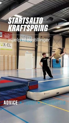 Salto til kraftspring | Opstilling til bedre overgang og timing