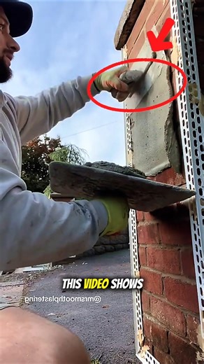 Professional Brick Wall Plastering Tool That Makes Masonry Work Faster | Construction Tools