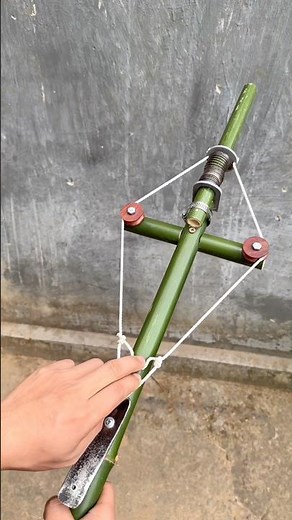 A compound bow you can easily make at home