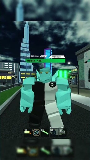 Diamonhead Abilities in Omni X! | BEN 10 #ben10 #omnix