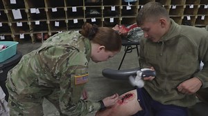 Medical Readiness using Moulage (B-Roll)