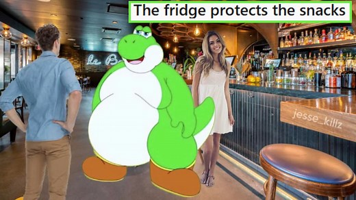 The Fridge Protects the Snacks | Know Your Meme