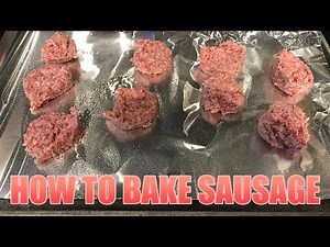 How to Bake Sausage