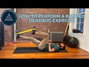 How to Perform the Banded Deadbug Exercise
