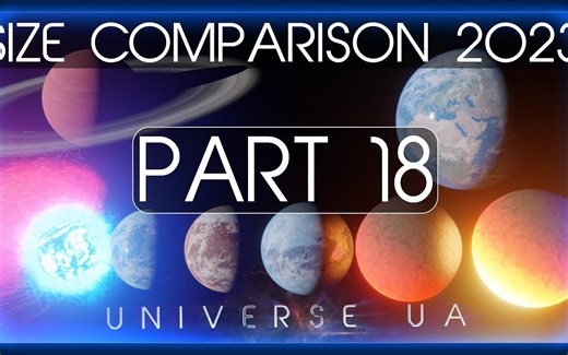 全部的大小比较 2023 (第18段) 4K 60FPS 3D