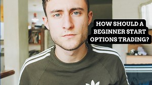 How should a beginner start options trading?