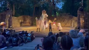 15K views · 143 reactions | POV: You're in the audience at a Paperhand show and you can't believe how giant these puppets are 朗 A reminder that we've got an American Sign Language interpreter joining us on Saturday night as well as Sunday afternoon for the matinee show! Join us this weekend for Earth & Sky at the Forest Theatre in Chapel Hill, NC!! Tickets: https://bit.ly/EarthAndSky2024 | Paperhand Puppet Intervention | Facebook