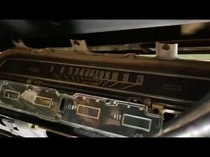 1967 Ford Galaxie Dashpad removal