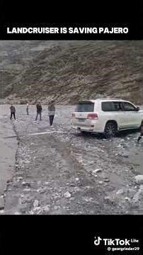 Off-Road Hero: Land Cruiser Rescues Pajero