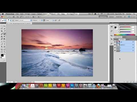Photoshop: Sharpening in Lab Mode