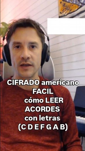 AMERICAN CIPHRE: how to read CHORDS with letters (C D E F G A B)