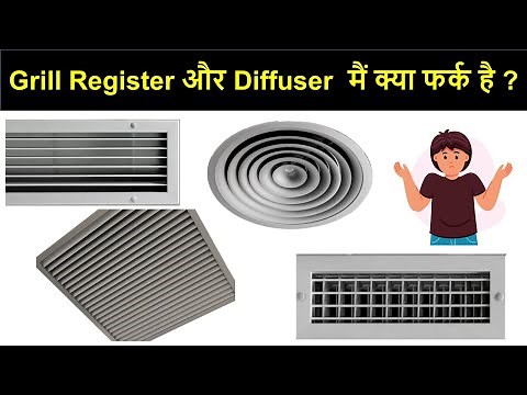 Difference between Grill Register & Diffuser