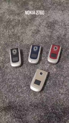 Descoperă Nokia 2760 în cele 4 variante de culoare