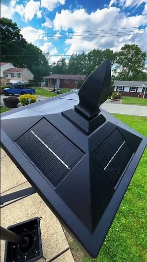 Transform Your Outdoor Space on a Budget with Hoodink Solar Post Light #HomeImprovement