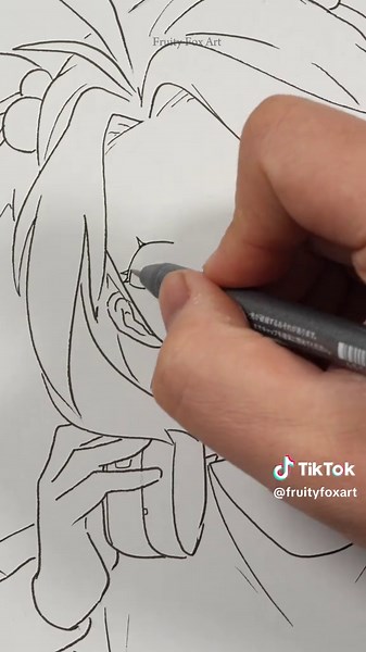 Drawing Lucky Cyan with Copic Markers