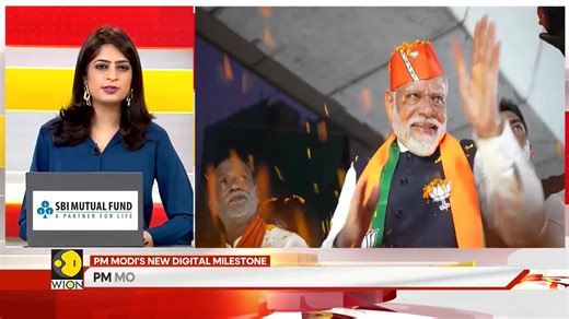 #Gravitas | PM Modi boasts double follower count than Donald Trump Digital milestone coincides with PM Modi's Israel visit PM Modi becomes first leader to cross 100 mn on Instagram Molly Gambhir gets you more | WION